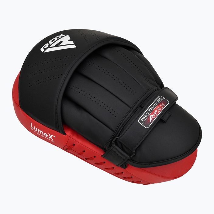 Scurturi de antrenament RDX Apex Curved Training Boxing Pads red 3