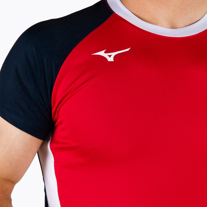 Tricou de baschet pentru bărbați Mizuno Premium High-Kyu roșu V2EA700262 4