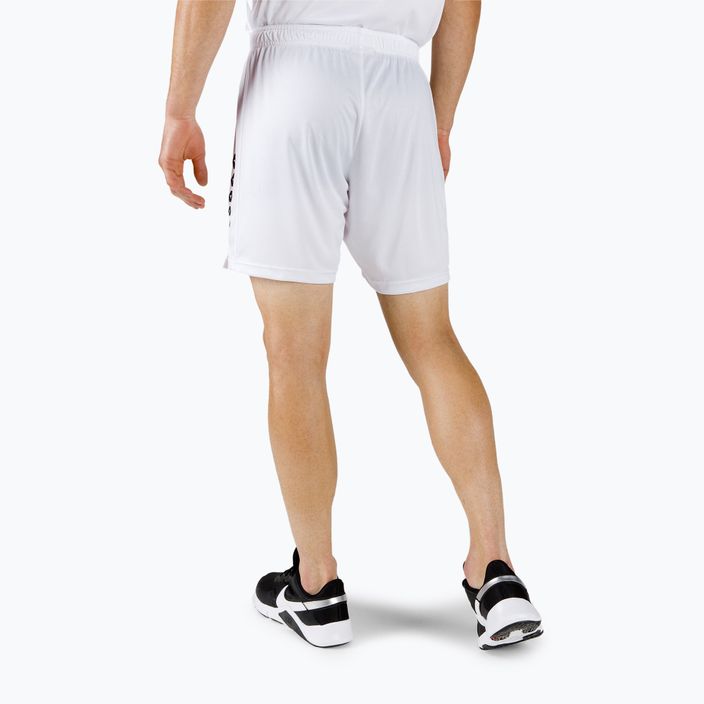 Pantaloni scurți de antrenament pentru bărbați Mizuno Soukyu alb X2EB750001 3