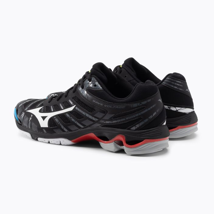 Pantofi de volei pentru bărbați Mizuno Wave Voltage negru V1GA196045 3