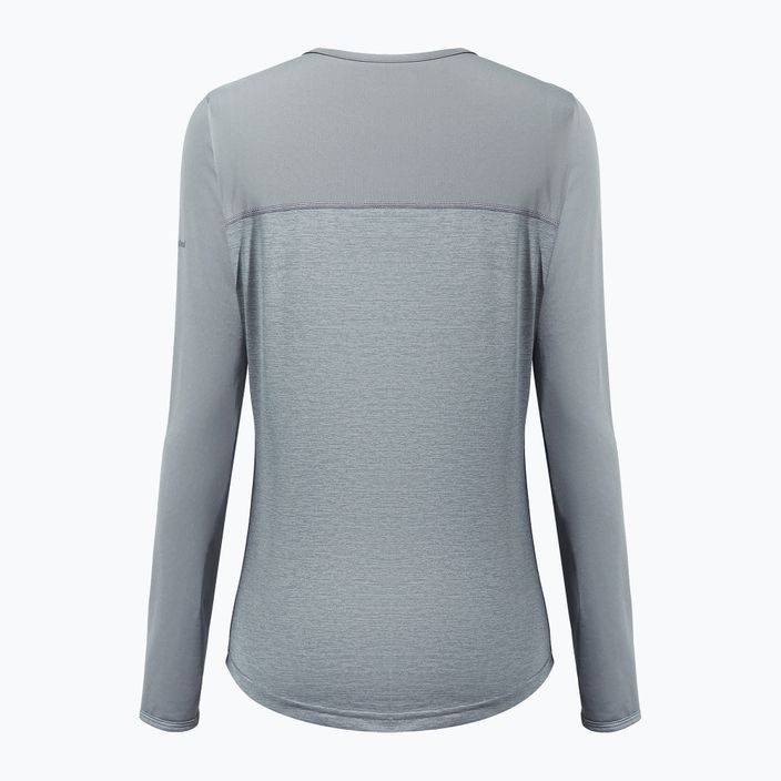 Longsleeve de antrenament pentru femei Berghaus Voyager Tech Tee Basecrew monument/harbour mist 9