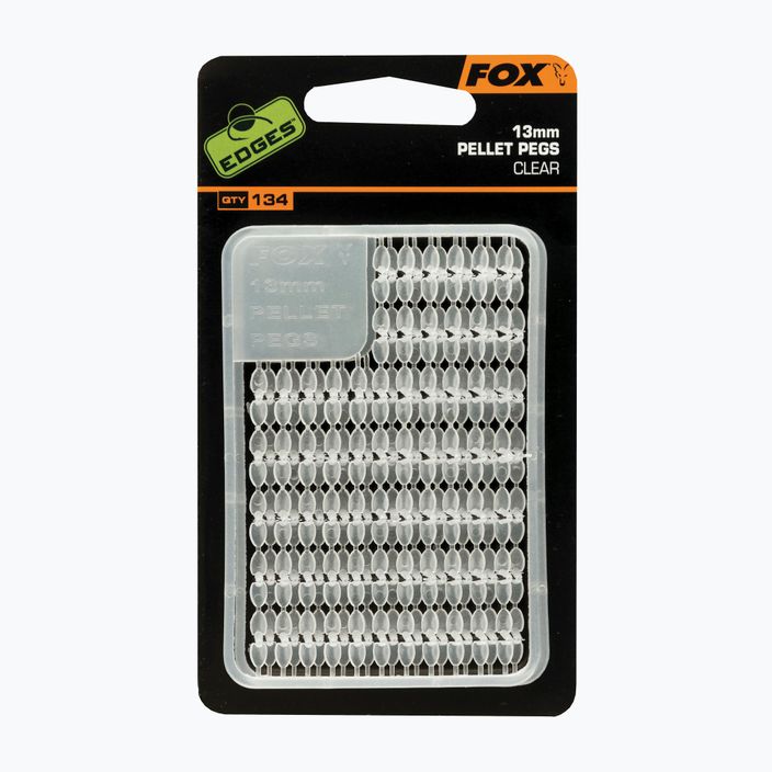 Fox Edges Pepelițe pentru peleți 13 mm 2 buc. transparente CAC520