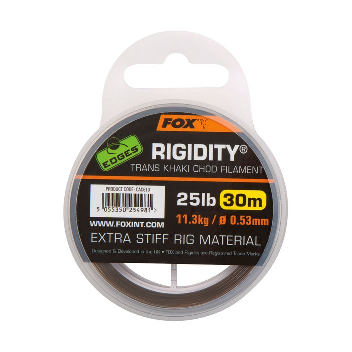 FOX Edges Rigidity Chod Filament 30 m maro CAC611 2