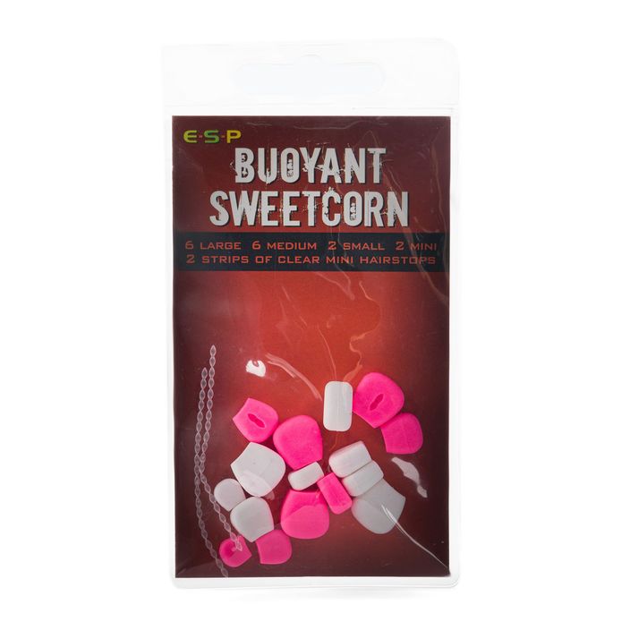 ESP Buoyant Sweetcorn roz și alb ESP Buoyant Sweetcorn momeală artificială ETBSCPW007 2