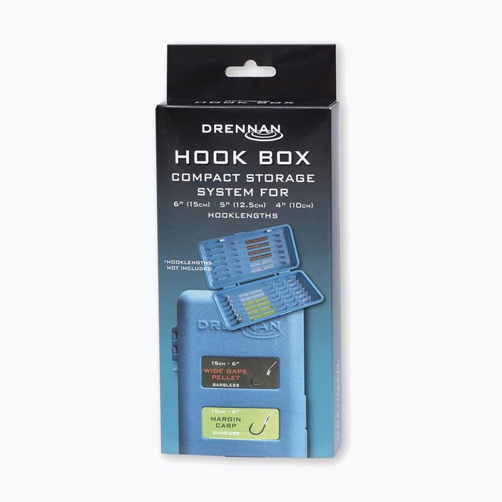 Drennan Hook Box pentru lideri albastru LUDHX001