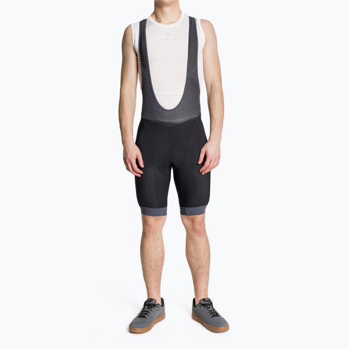 Pantaloni scurți pentru bărbați Endura Xtract Lite Bibshort gri