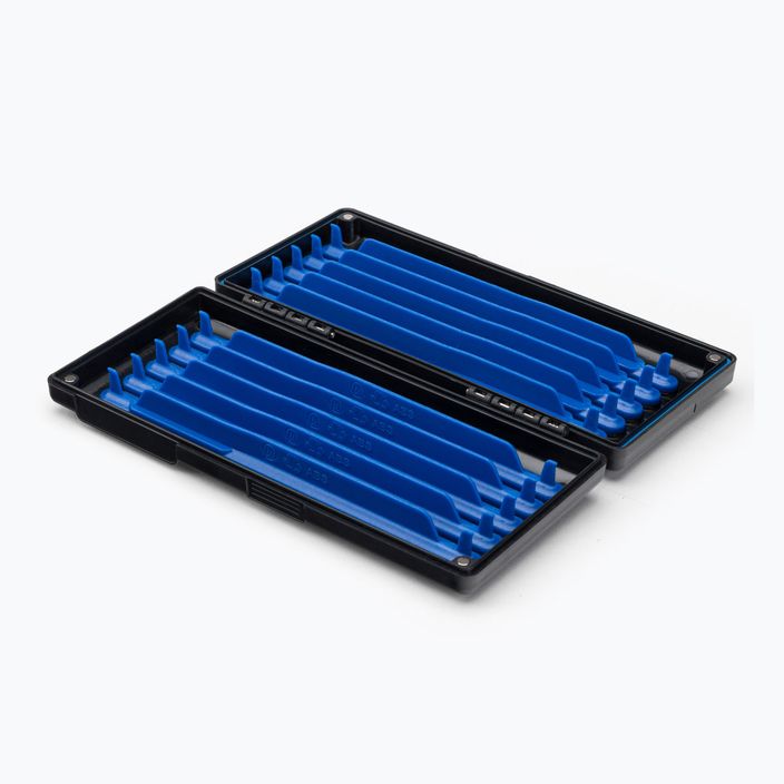 15 cm lider portofel Preston Mag Store Hooklenght Box negru/albastru P0220002 2