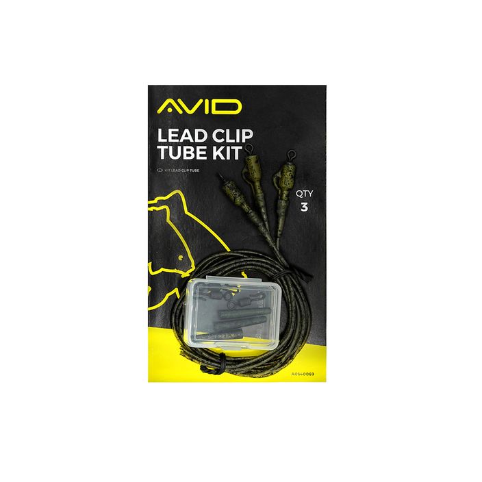 Avid Carp Plumb Clip de plumb Tub de siguranță Kit de siguranță camo A0640069 2