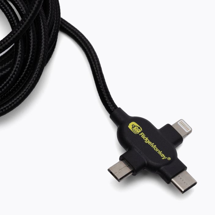 Ridge Monkey Vault USB-A la cablu Multi Out negru RM195 2