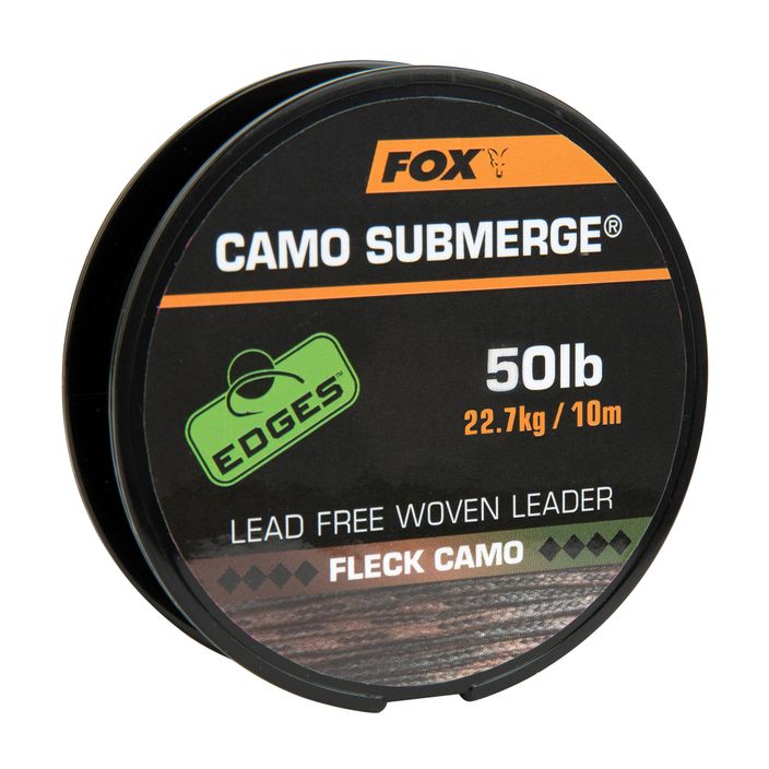 Fox Submerge Camo 10m de împletitură de crap camuflaj CAC708 2