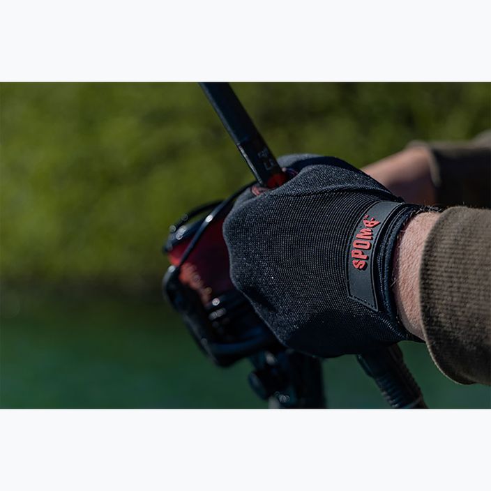 Mănuși de pescuit Spomb Pro black 9