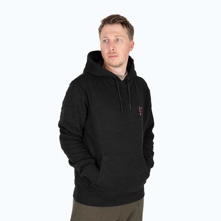 Bluză Fox International Collection Hoody black/orange 5