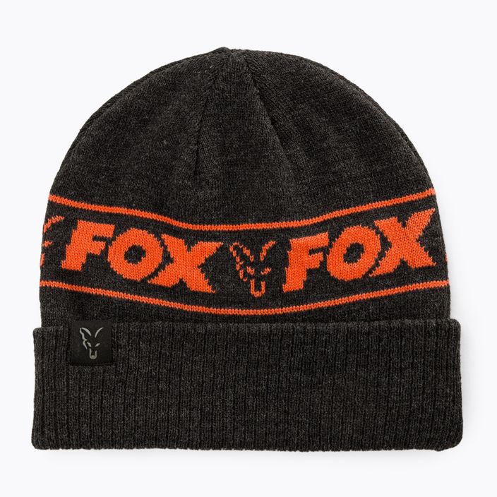 Căciulă de iarnă Fox International Collection Beanie black/orange 5