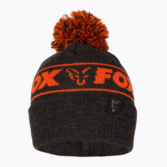 Căciulă de iarnă Fox International Collection Booble black/orange 2