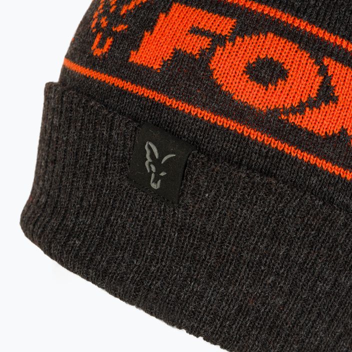 Căciulă de iarnă Fox International Collection Booble black/orange 4