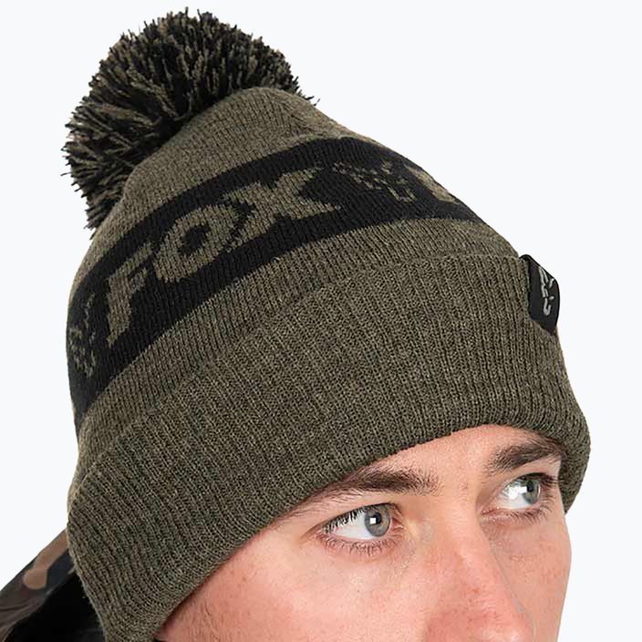 Căciulă Fox International Collection Bobble green/black 6