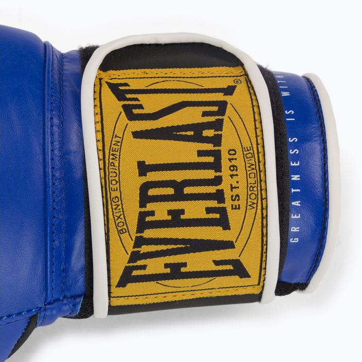 Mănuși de box EVERLAST 1910 Classic, albastru, EV1910 BLU-14 oz. 5