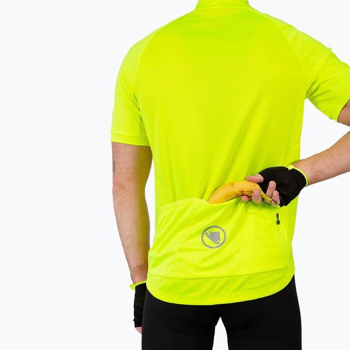 Tricou de ciclism pentru bărbați Endura Xtract II hi-viz yellow 3