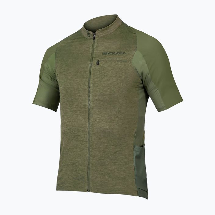 Tricou de ciclism pentru bărbați Endura GV500 Reiver S/S olive green 6