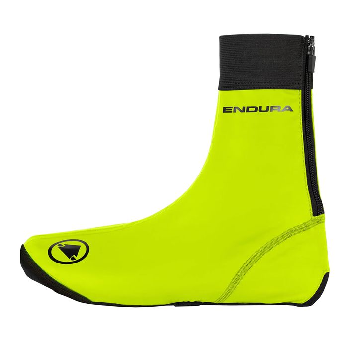 Bărbați Endura FS260-Pro Slick Overshoe de ciclism protecții pentru pantofi de ciclism hi-viz galben 2