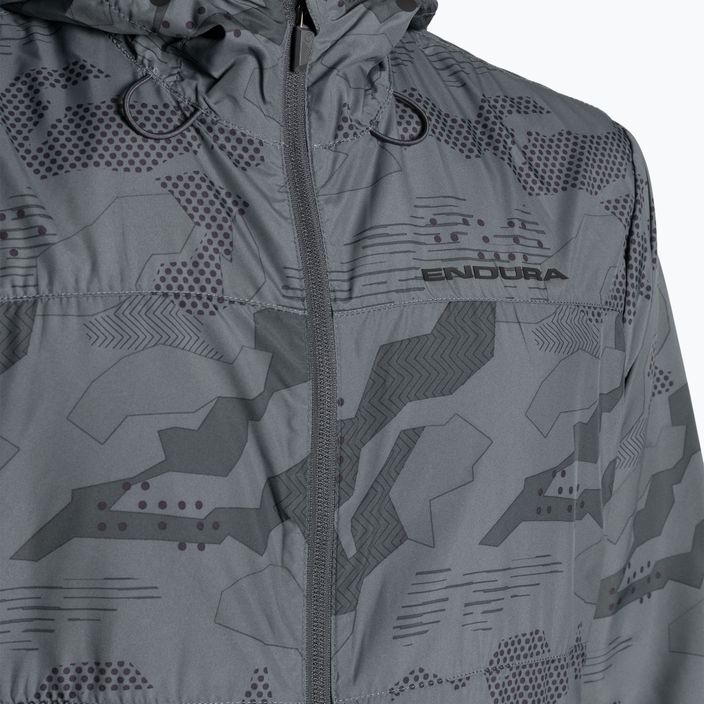 Geacă de ciclism pentru bărbați Endura Hummvee Windshell grey camo 3