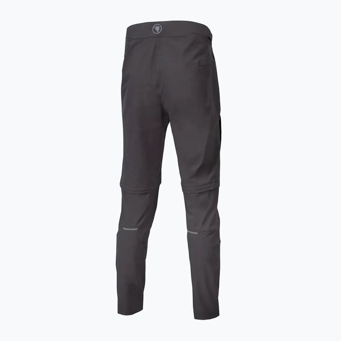 Pantaloni de ciclism pentru bărbați Endura GV500 Zip Off black 2