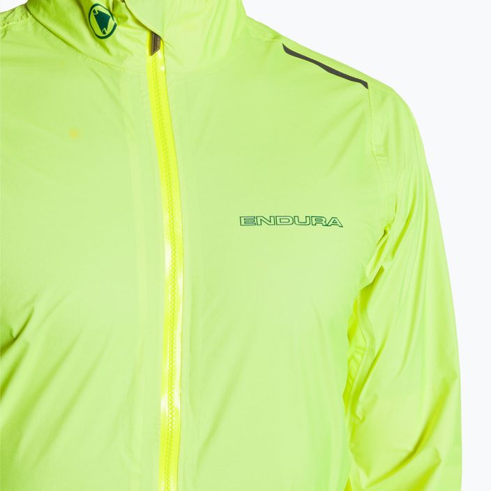 Geacă de ciclism pentru bărbați Endura Pro SL Waterproof hi-viz yellow 3