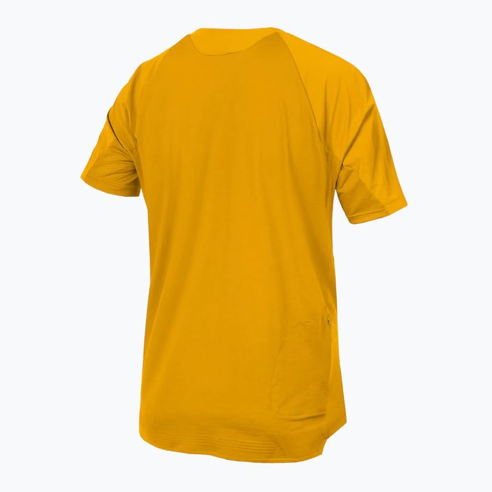 Tricou de ciclism pentru bărbați Endura GV500 Foyle Tech mustard 5