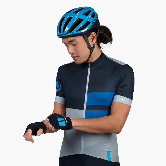 Tricou de ciclism pentru bărbați Endura FS260 Print S/S ink blue 4