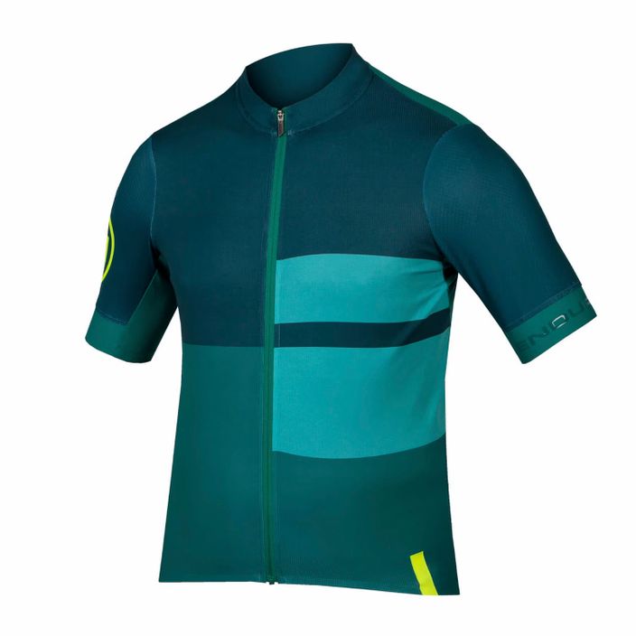 Tricou de ciclism pentru bărbați Endura FS260 Print S/S emerald green 9