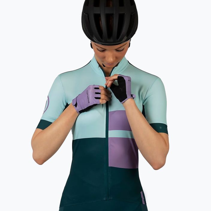 Tricou de ciclism pentru femei Endura FS260 Print S/S violet 5