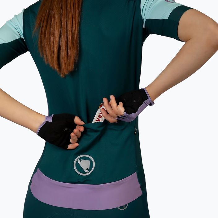 Tricou de ciclism pentru femei Endura FS260 Print S/S violet 8