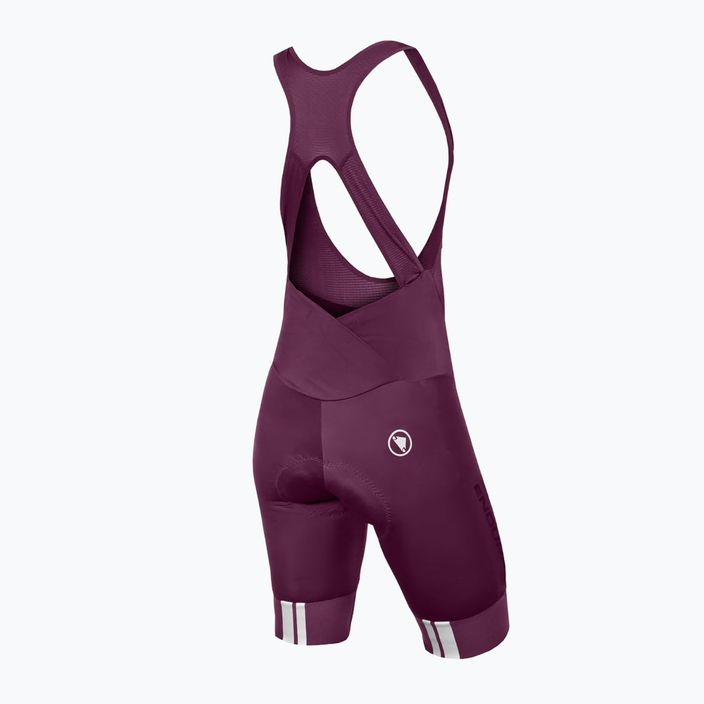 Pantaloni scurți de ciclism pentru femei Endura FS260-Pro DS Bibshort aubergine 8