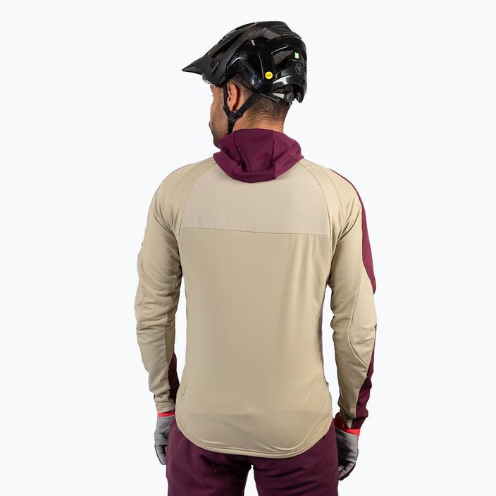 Bluză de ciclism pentru bărbați Endura MT500 Thermo II aubergine 4