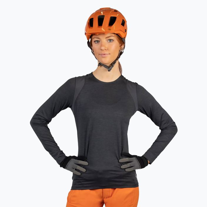 Longsleeve de ciclism pentru femei Endura Singletrack grey