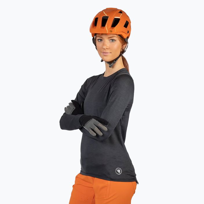 Longsleeve de ciclism pentru femei Endura Singletrack grey 5