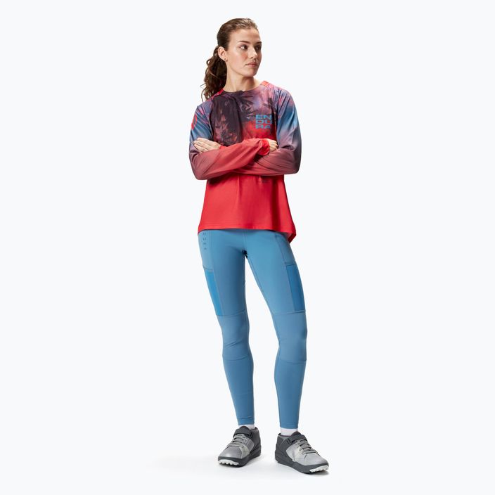 Pantaloni de ciclism pentru femei Endura Singletrack blue steel 2