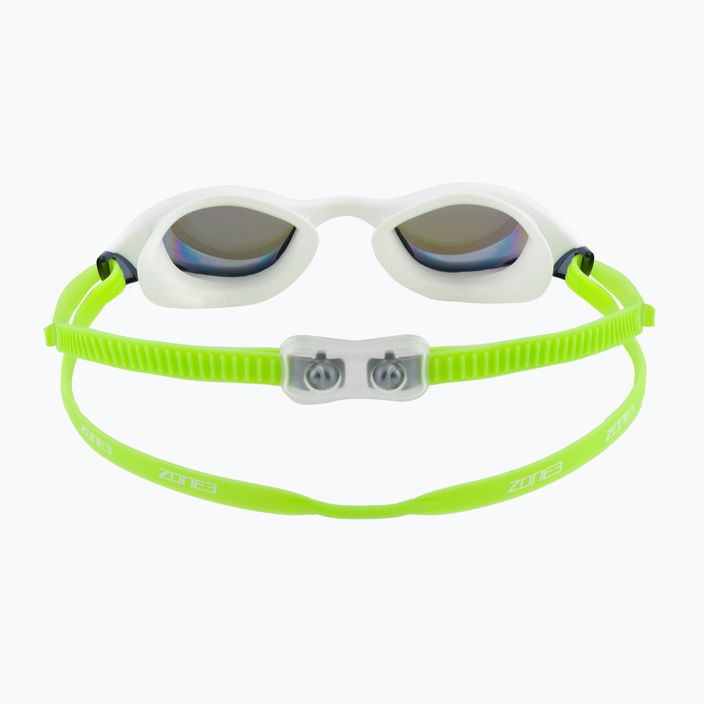 Ochelari de înot Zone3 Aspect 117 alb și verde SA20GOGAS117_OS 5