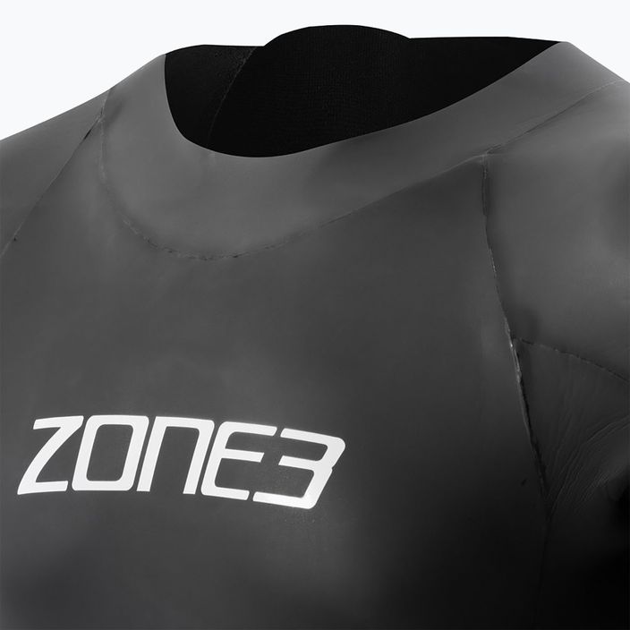 Costum de înot pentru bărbați ZONE3 Thermal Aspect Breaststroke black/orange/yellow 3