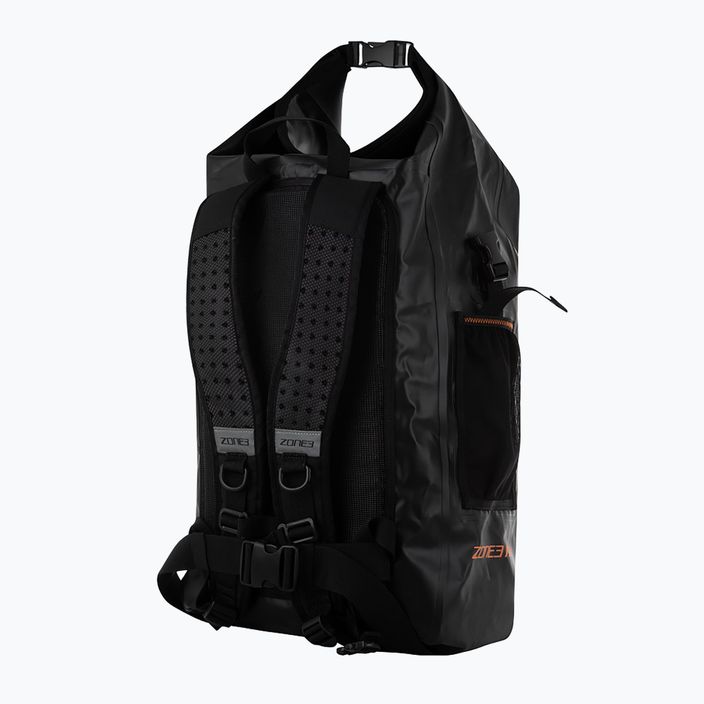 Rucsac impermeabil ZONE3 Dry Bag Waterproof 30 l orange/black 2