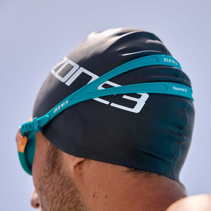 Ochelari de înot ZONE3 Venator-X Swim teal/cooper 8