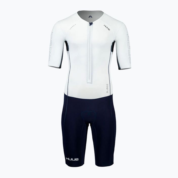 Combinezon de triatlon pentru bărbați HUUB Anemoi 2 SUB22 FL dark navy/white