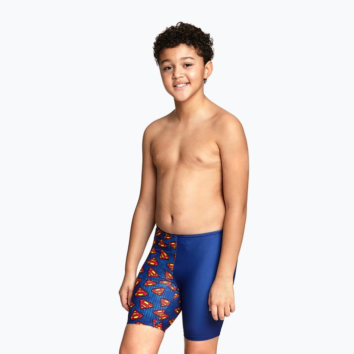 Zoggs Superman Mid navy pentru copii înotători de înot pentru copii 7