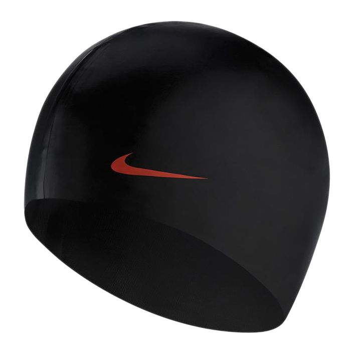 Cască de înot Nike Solid Silicone negru 93060-001 2