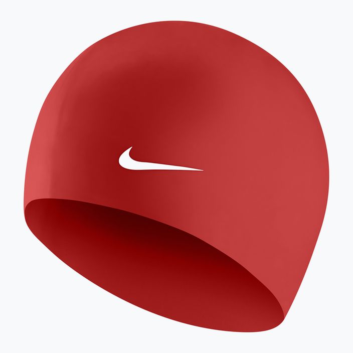 Șapcă de înot Nike Solid Silicone roșu 93060-614 3