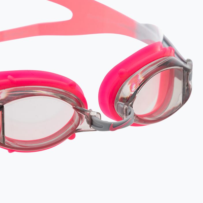Ochelari de înot pentru copii Nike CHROME JUNIOR roz/gri TFSS0563-678 4