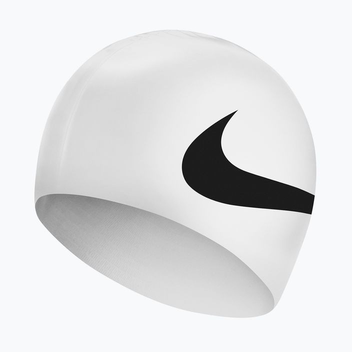 Șapcă de înot Nike Big Swoosh alb NESS8163-100 3