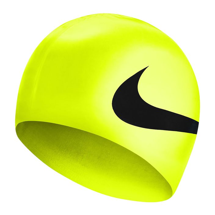 Șapcă de înot Nike Big Swoosh galben NESS8163-163 2