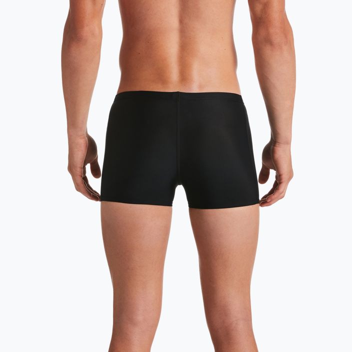 Bărbați Nike Solid Square Leg boxeri de înot negru NESS8111-001 9