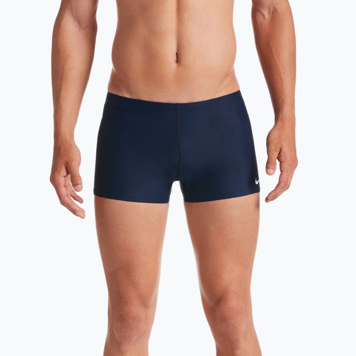 Bărbați Nike Solid Square Leg boxeri de înot albastru marin NESS8111-440 7